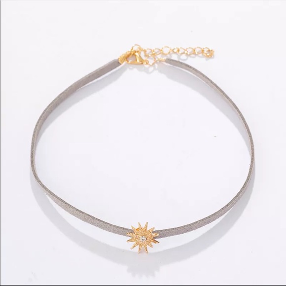 3/$30 RESTOCKED! Crystal Sun Choker Necklace Multilayer Boho Cute Star Statement - Picture 5 of 9